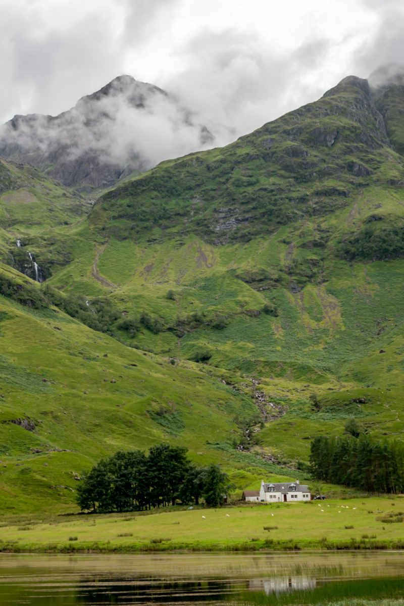 Wall Poster - Alpine Lake in the Scottish Highlands