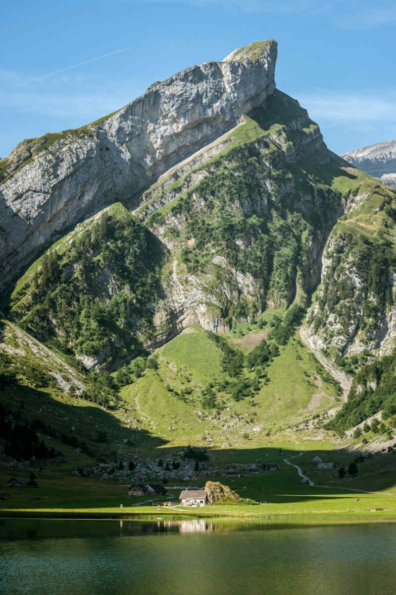 Wall Poster - Alpine Lake in the Swiss Alps