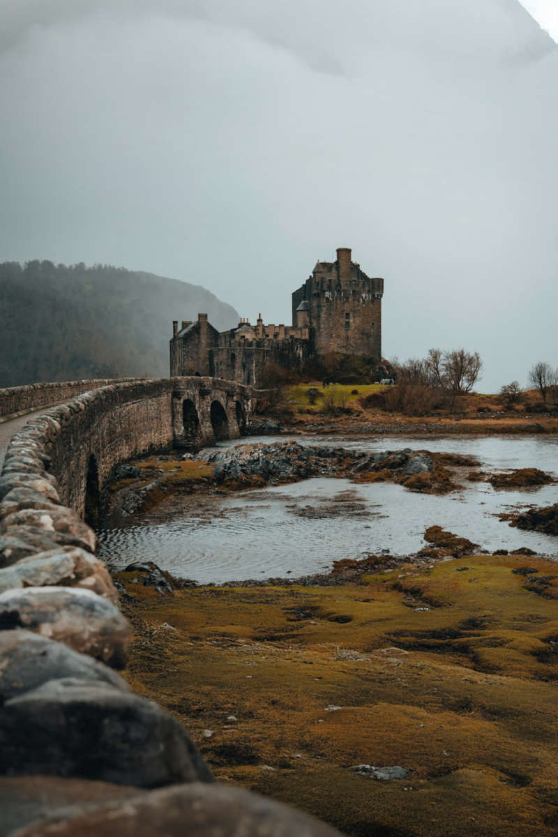 Wall Poster - Ancient Ruins in the Scottish Highlands