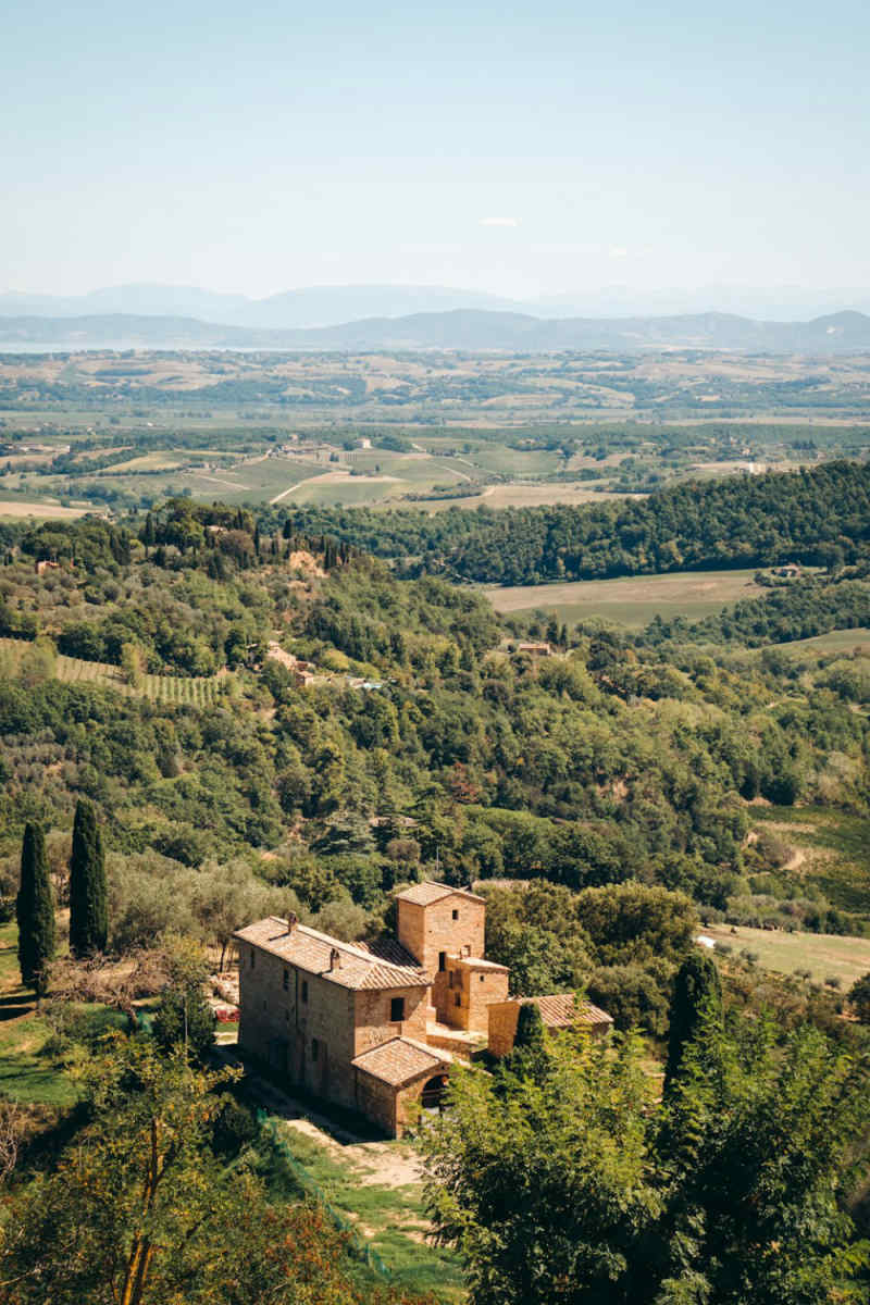 Wall Poster - Ancient Ruins in Tuscany