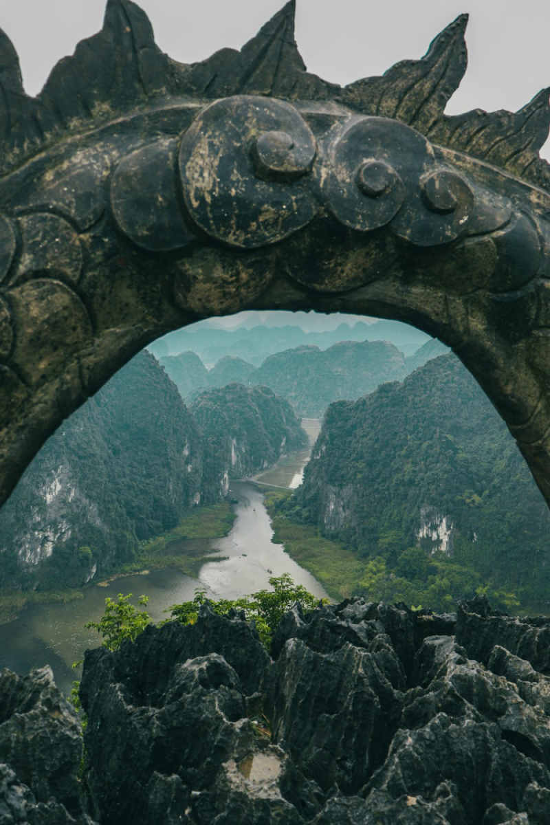 Wall Poster - Ancient Ruins in Vietnam