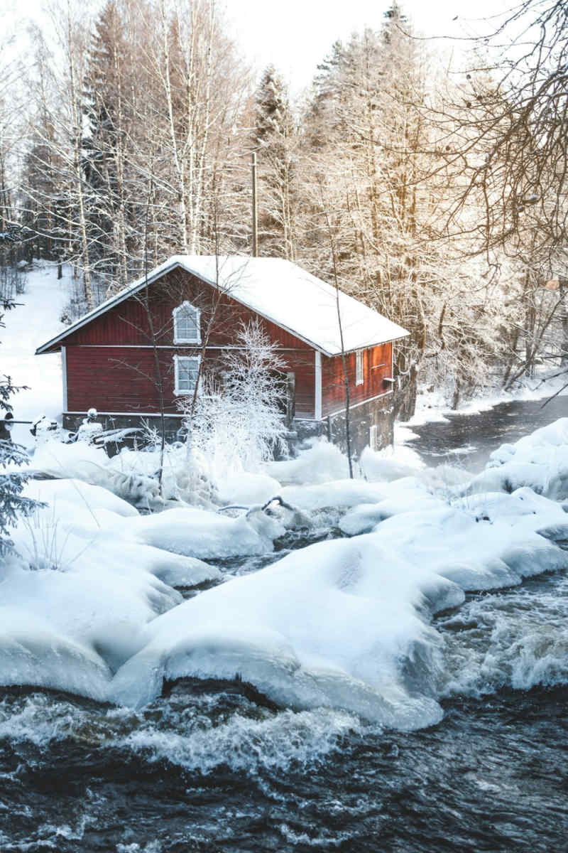 Wall Poster - Barn in Finland
