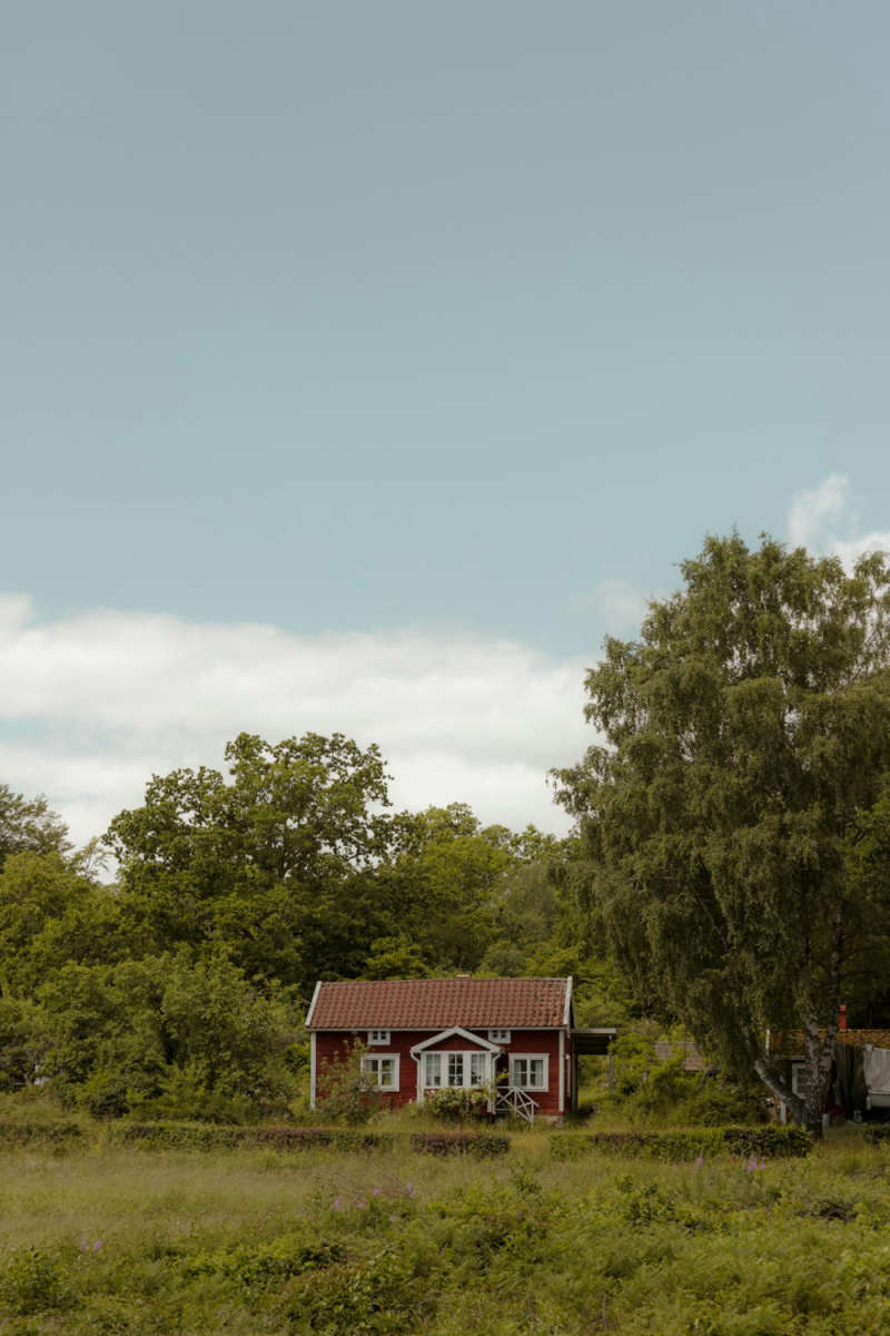 Wall Poster - Barn in Sweden