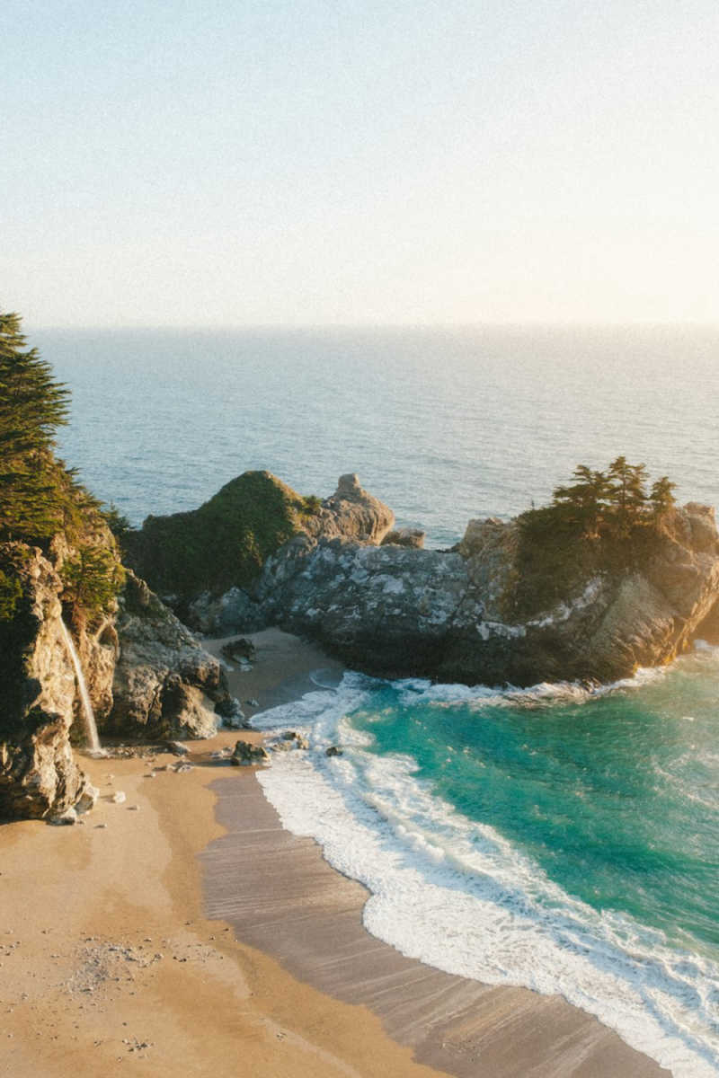 Wall Poster - Beach in Big Sur