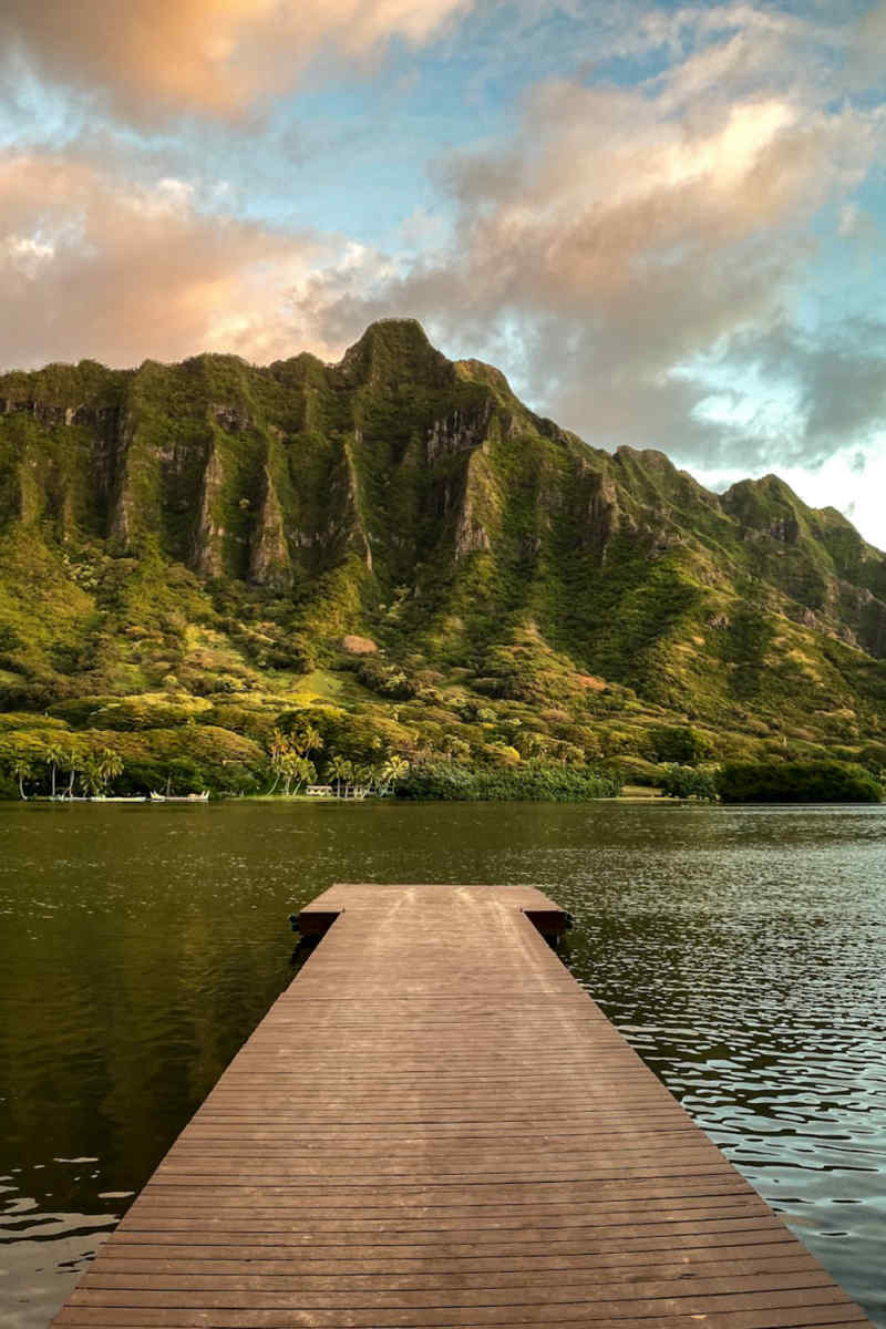 Wall Poster - Boardwalk in Hawaii