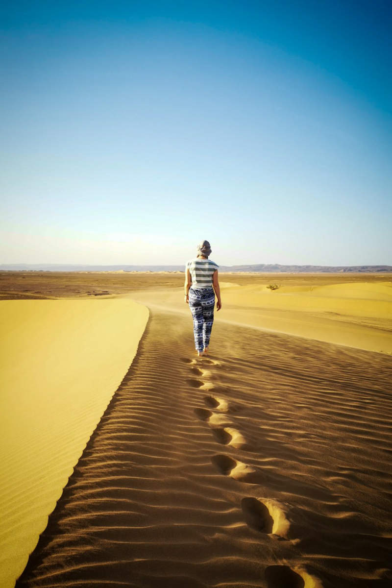 Wall Poster - Boardwalk in the Sahara