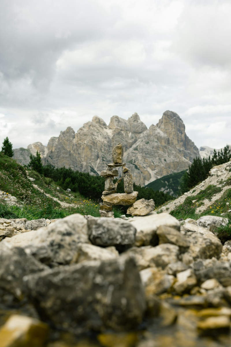 Wall Poster - Bonsai Garden in the Dolomites