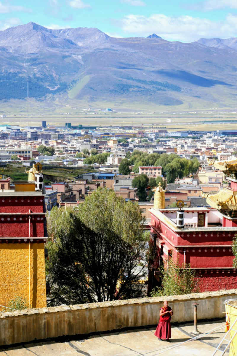 Wall Poster - Bonsai Garden in Tibet