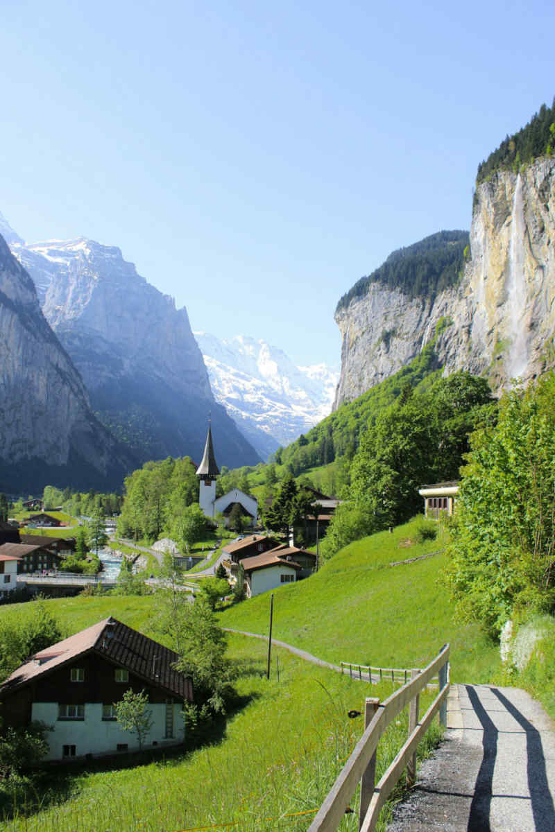Wall Poster - Canyon in Interlaken
