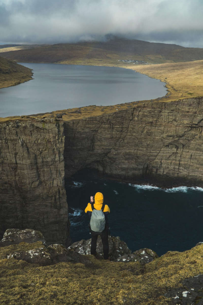 Wall Poster - Canyon in the Faroe Islands