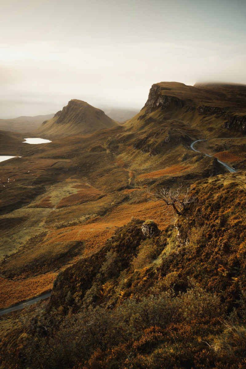 Wall Poster - Canyon in the Scottish Isles