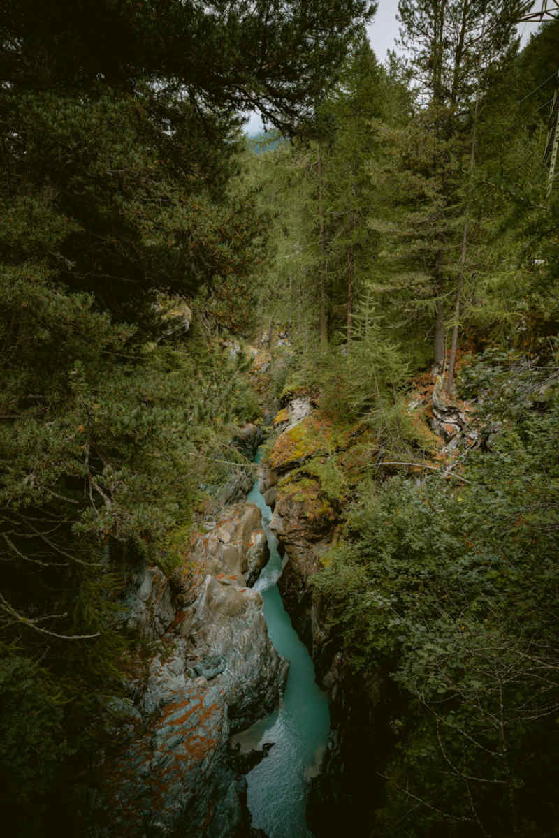 Wall Poster - Canyon in Zermatt