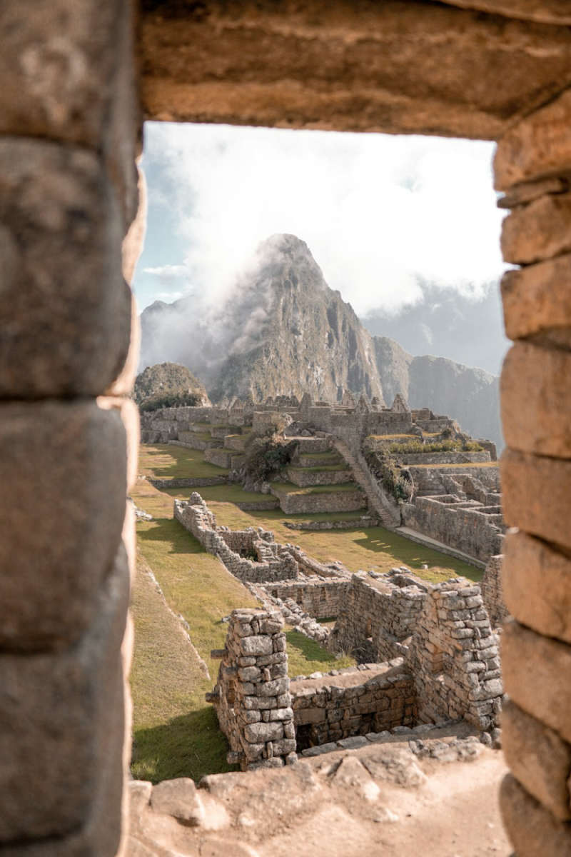 Wall Poster - Castle in Machu Picchu