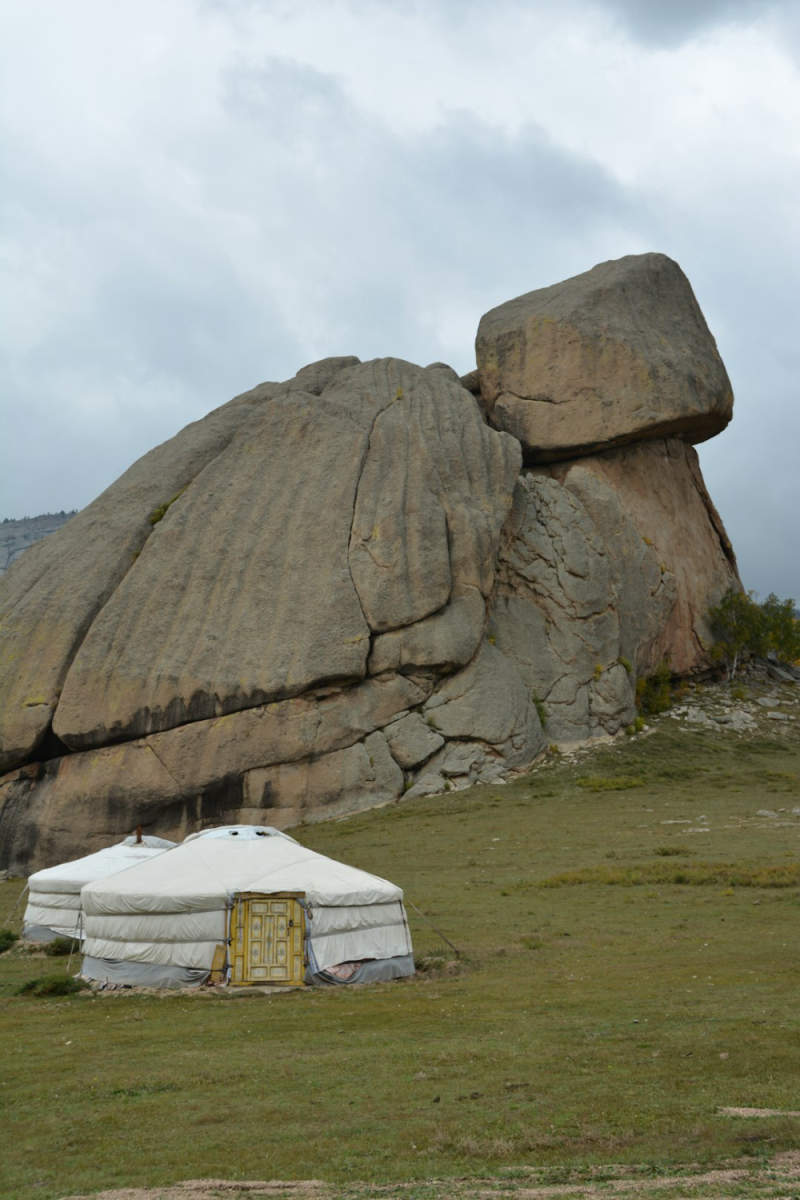 Wall Poster - Castle in Mongolia
