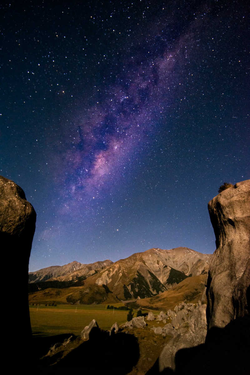 Wall Poster - Castle in New Zealand