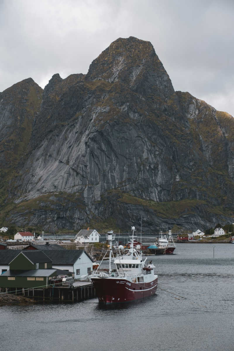 Wall Poster - Castle in the Lofoten Islands