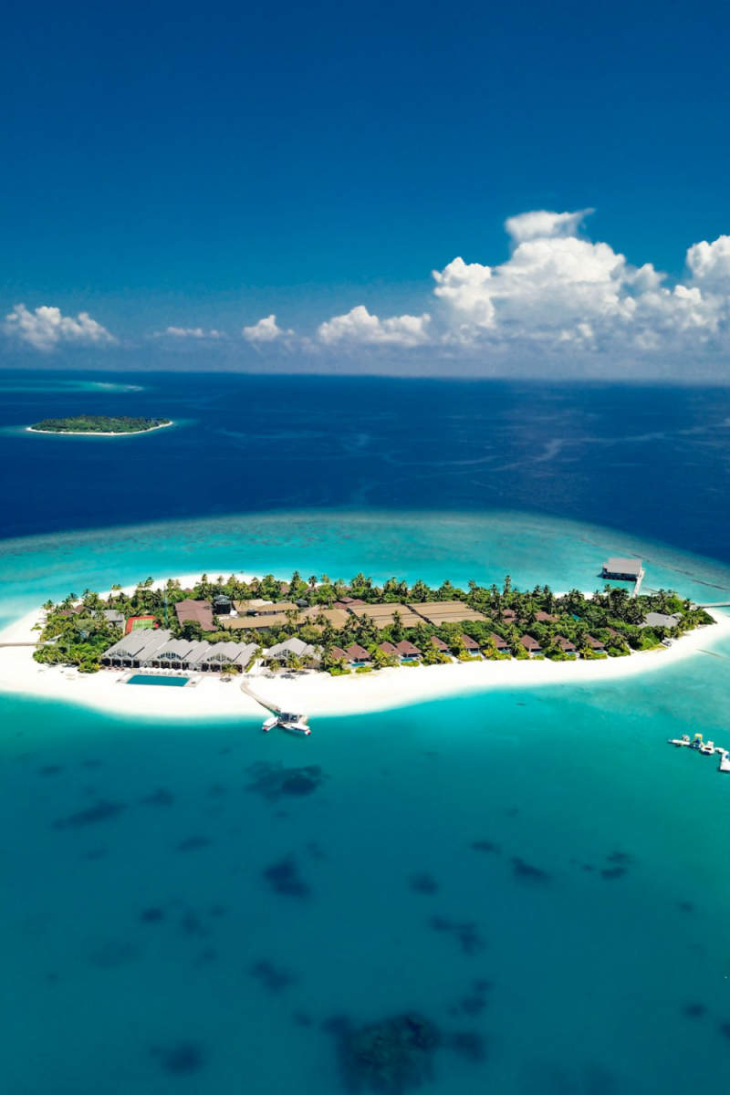 Wall Poster - Castle in the Maldives
