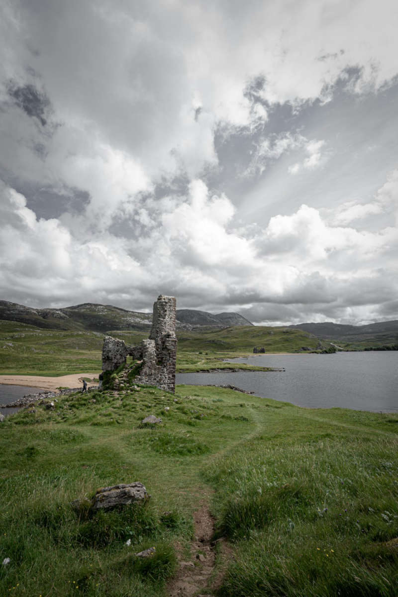 Wall Poster - Castle in the Scottish Isles