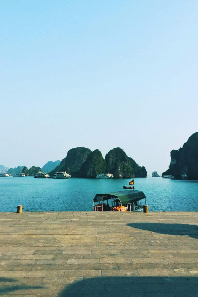Wall Poster - Cathedral in Halong Bay