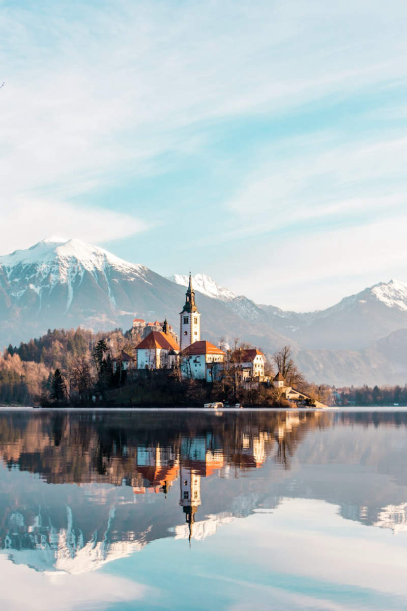 Wall Poster - Cathedral in Slovenia