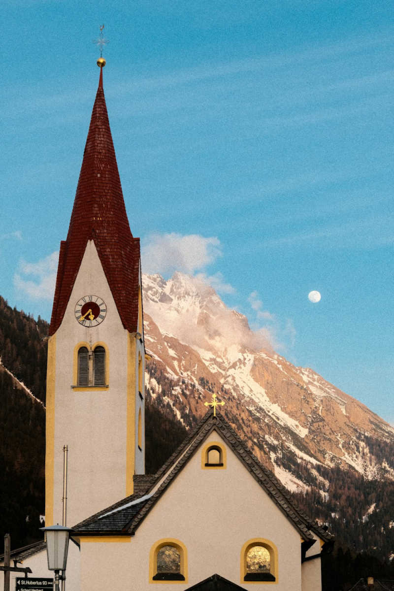 Wall Poster - Cathedral in the Austrian Alps