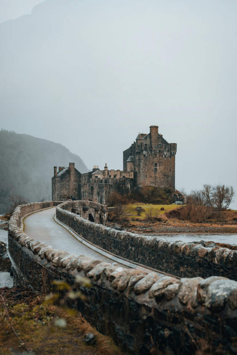 Wall Poster - Cathedral in the Scottish Highlands