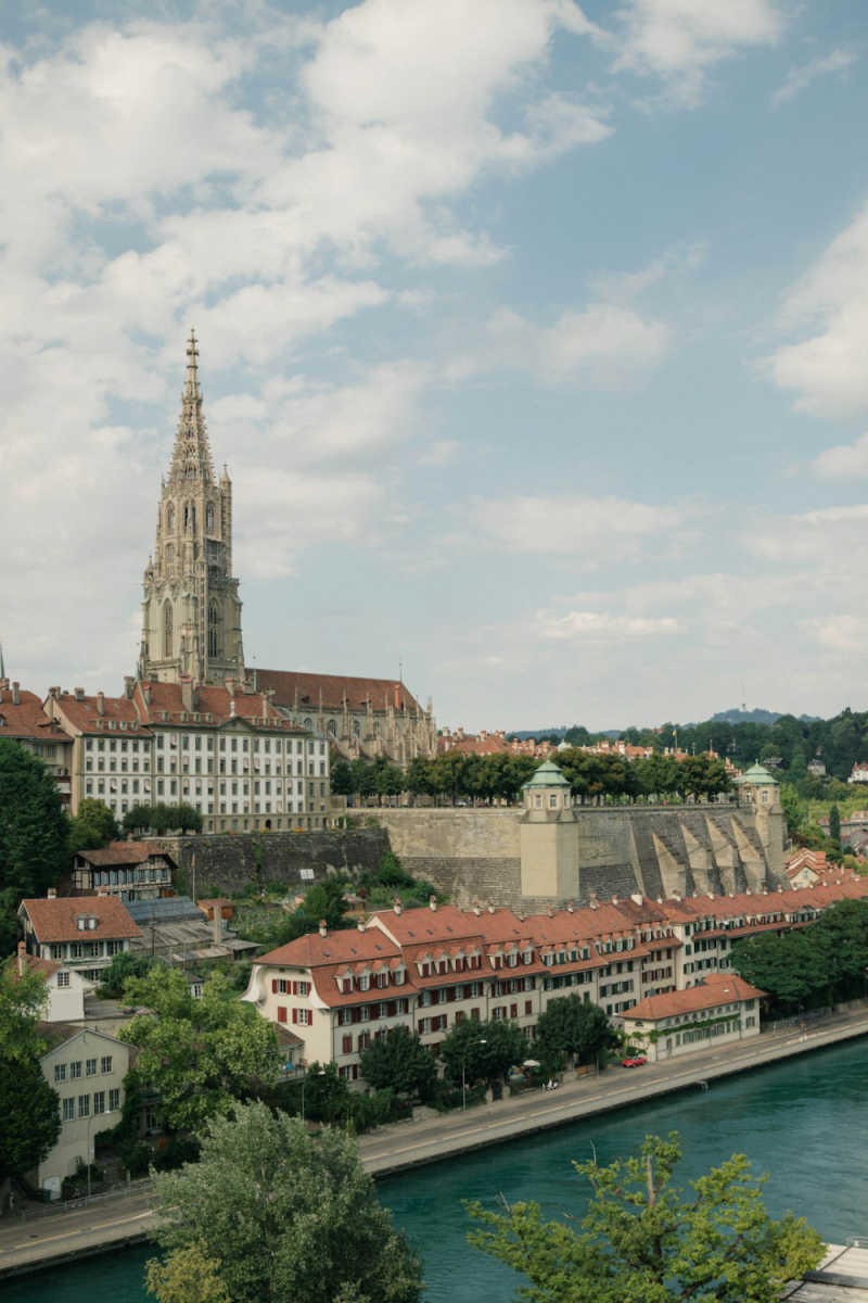 Wall Poster - Cathedral in the Swiss Alps