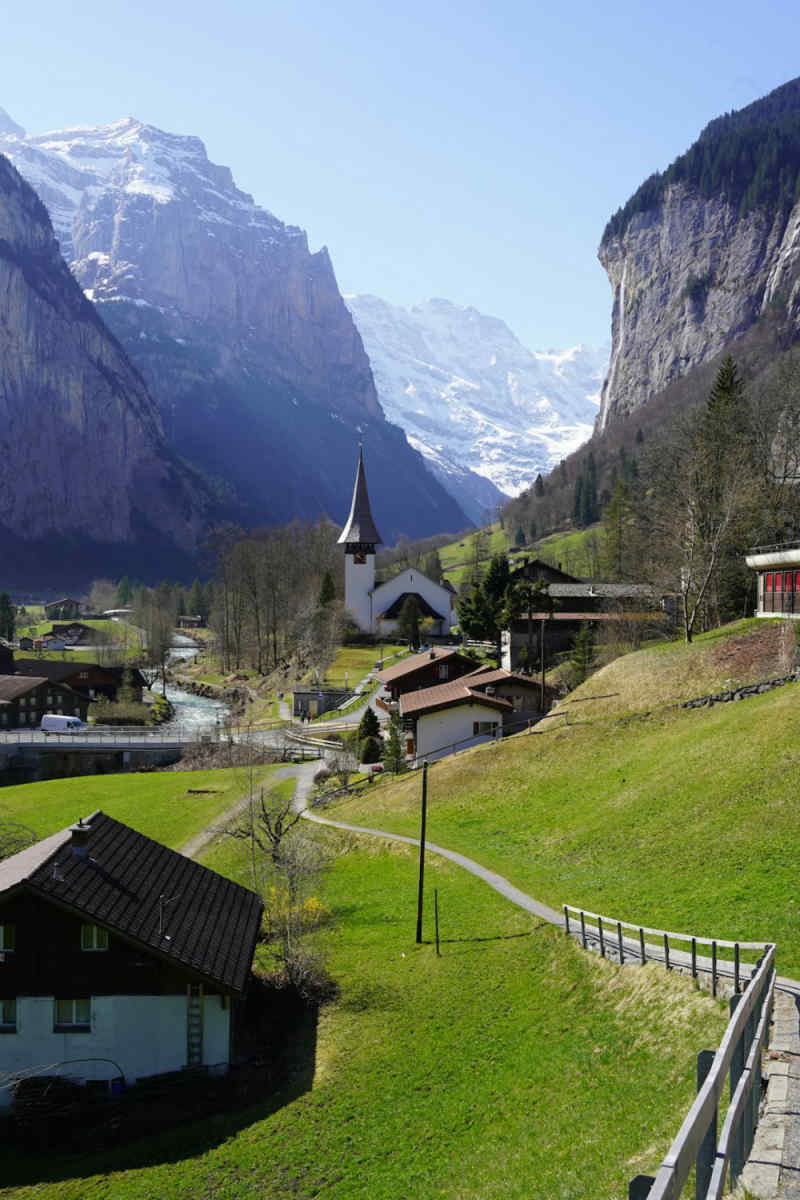 Wall Poster - Chapel in Switzerland