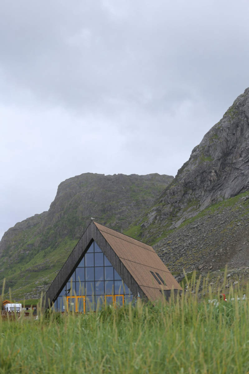 Wall Poster - Chapel in the Lofoten Islands