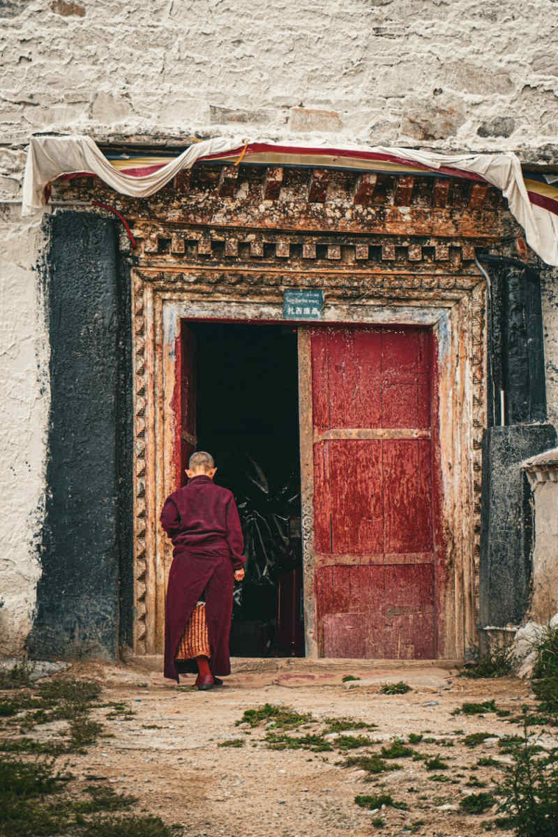 Wall Poster - Chapel in Tibet