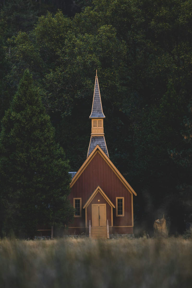 Wall Poster - Chapel in Yosemite