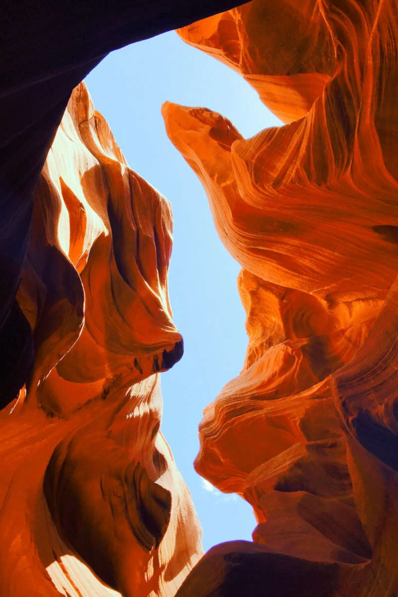 Wall Poster - City Rooftops in Antelope Canyon