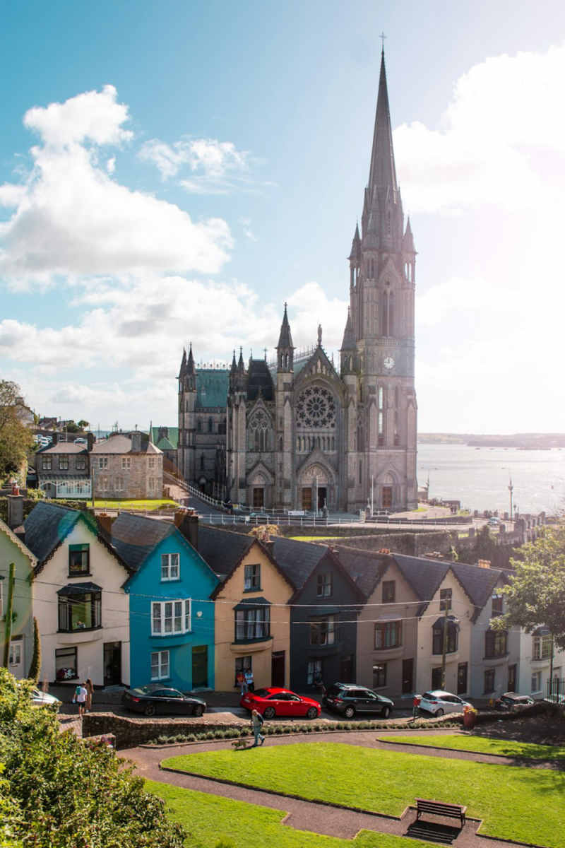 Wall Poster - City Rooftops in Ireland