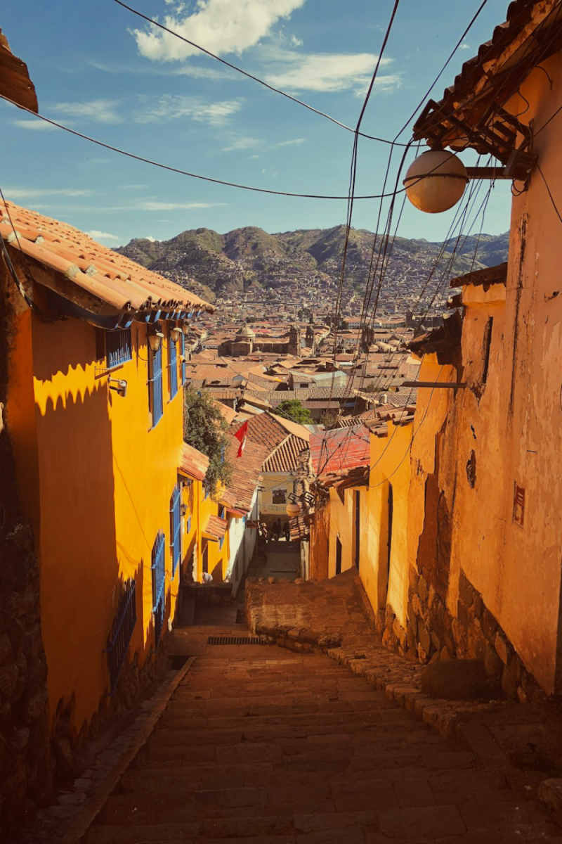 Wall Poster - City Rooftops in Peru