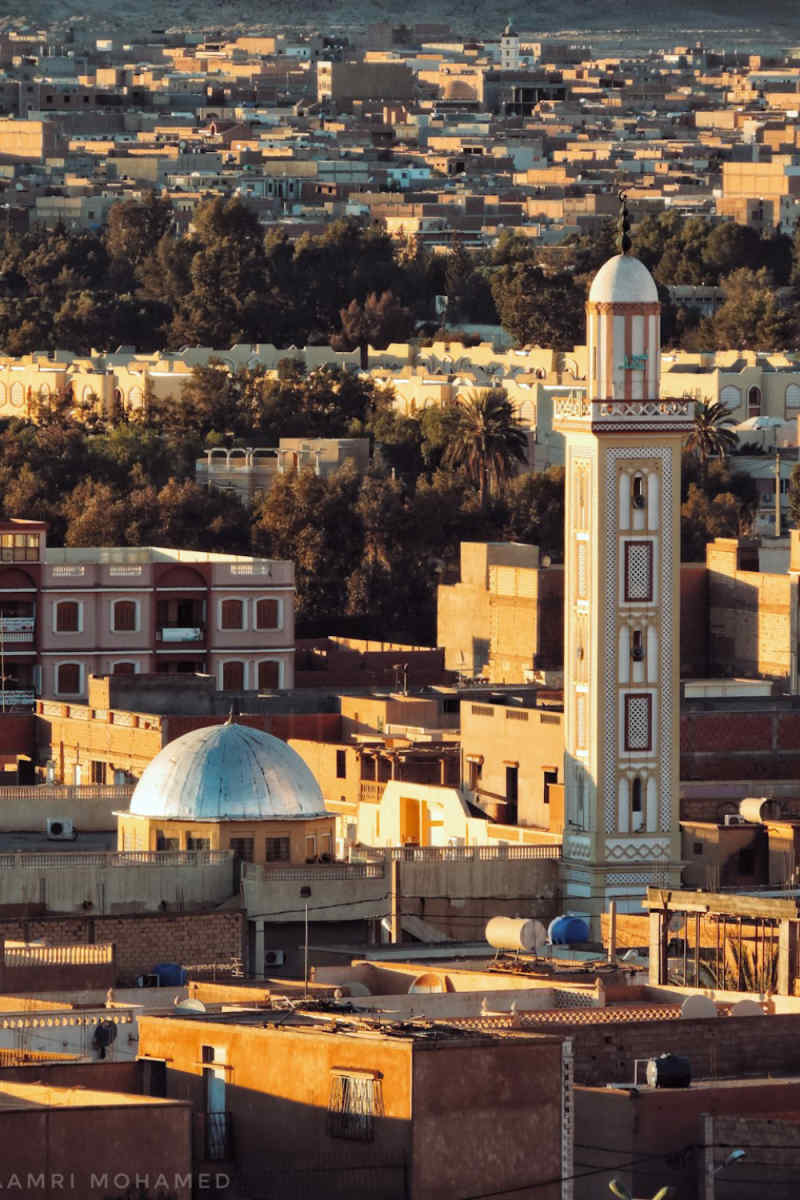 Wall Poster - City Rooftops in the Sahara