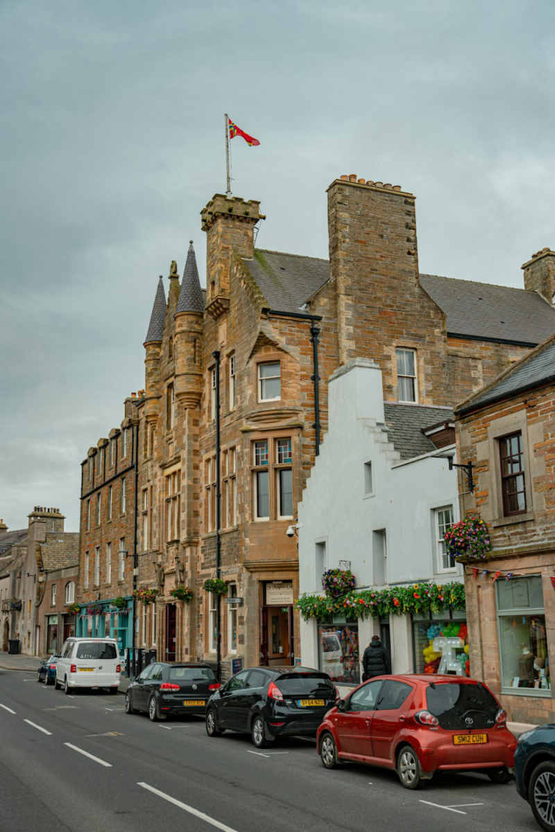 Wall Poster - City Rooftops in the Scottish Isles