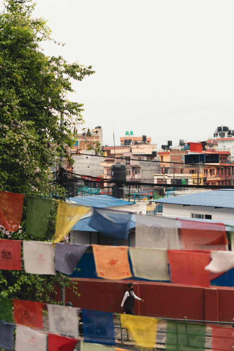 Wall Poster - City Skyline in Nepal