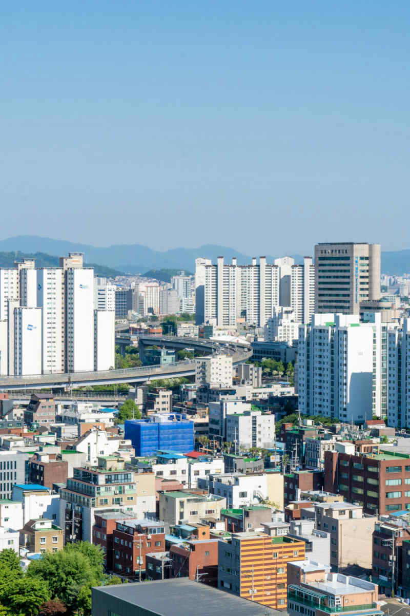 Wall Poster - City Skyline in South Korea