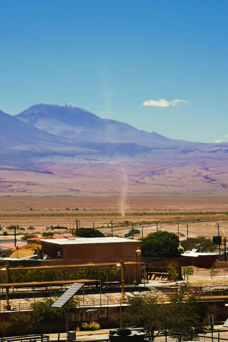 Wall Poster - City Skyline in the Atacama Desert