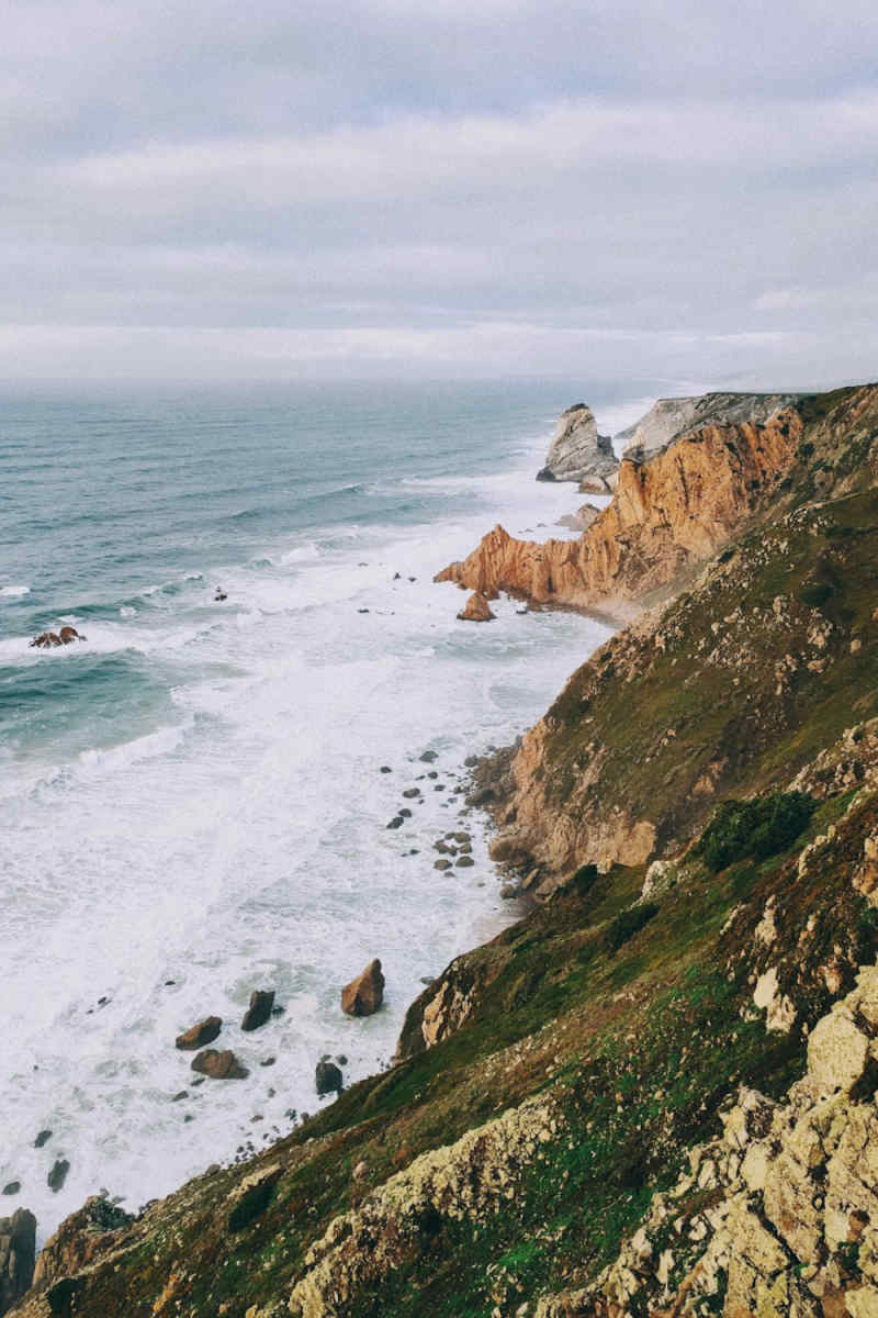 Wall Poster - Coastal Cliffs in Portugal