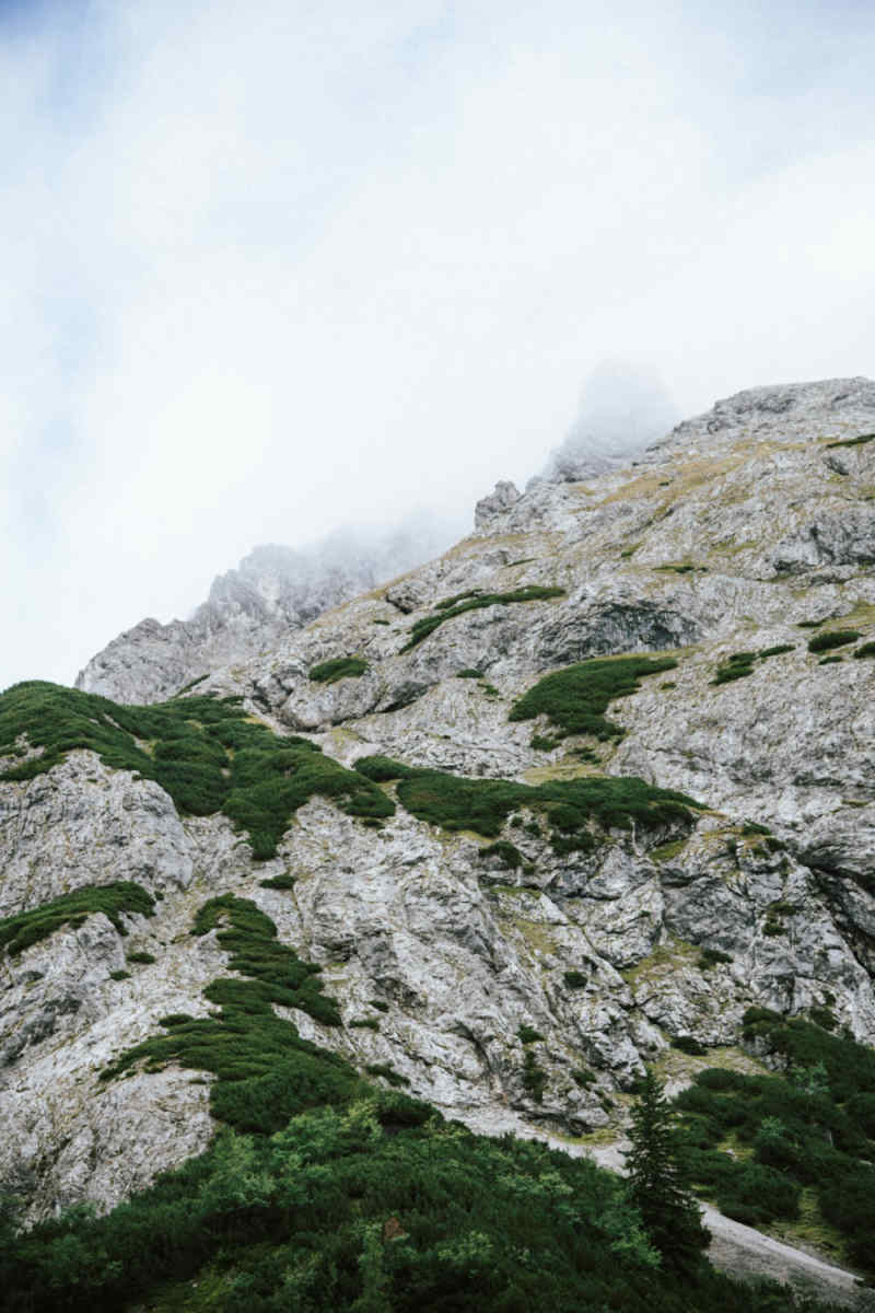 Wall Poster - Coastal Cliffs in the Austrian Alps