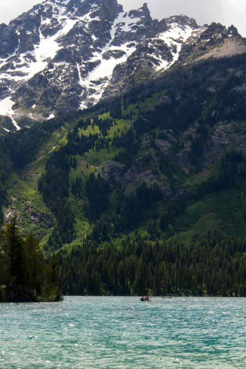 Wall Poster - Coastal Cliffs in the Grand Tetons