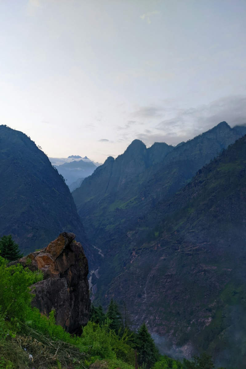 Wall Poster - Coastal Cliffs in the Himalayas