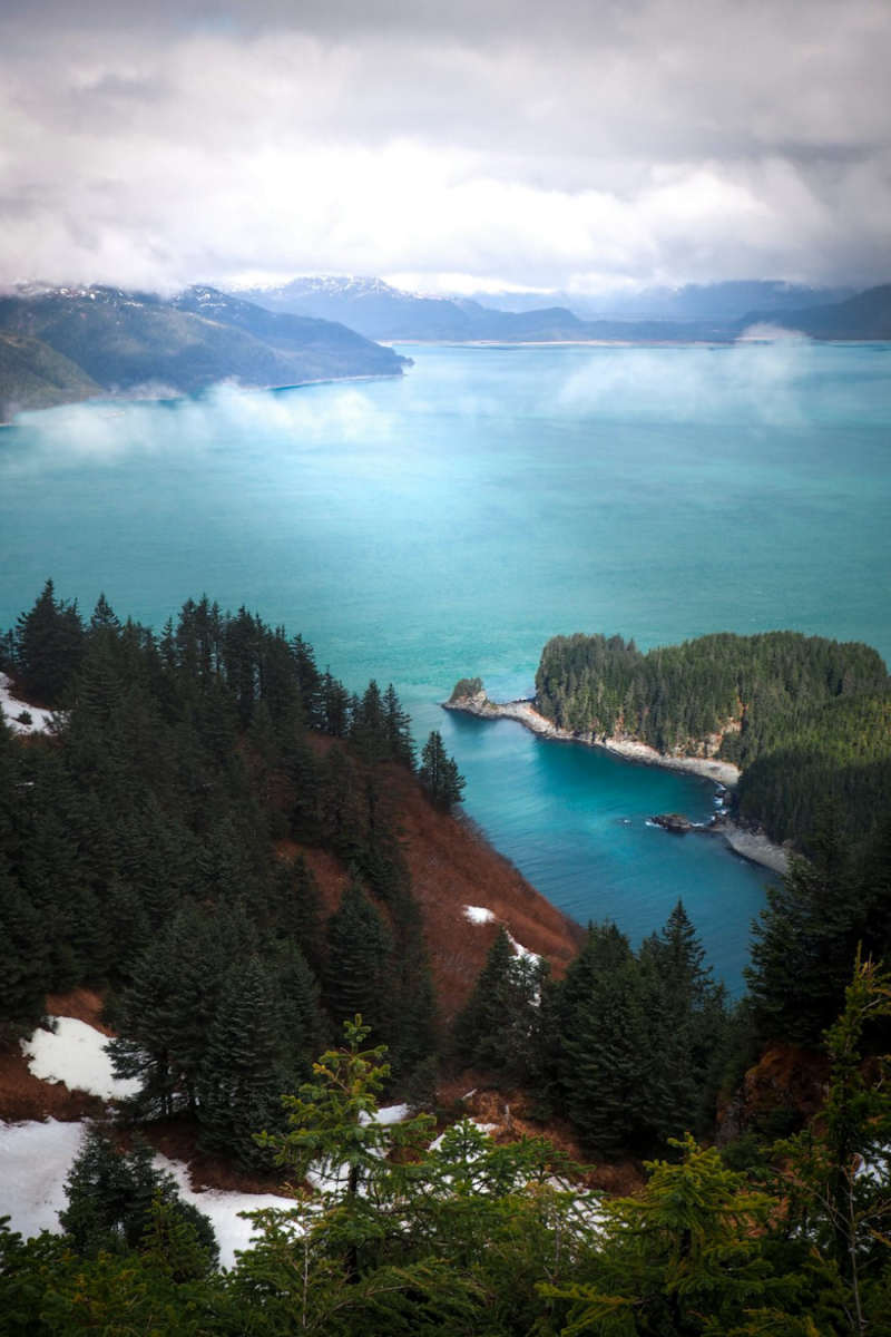 Wall Poster - Coastline in Alaska