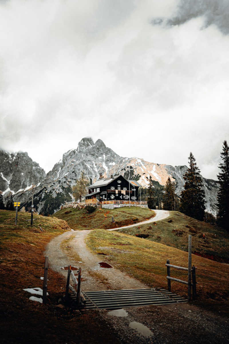 Wall Poster - Countryside in the Austrian Alps