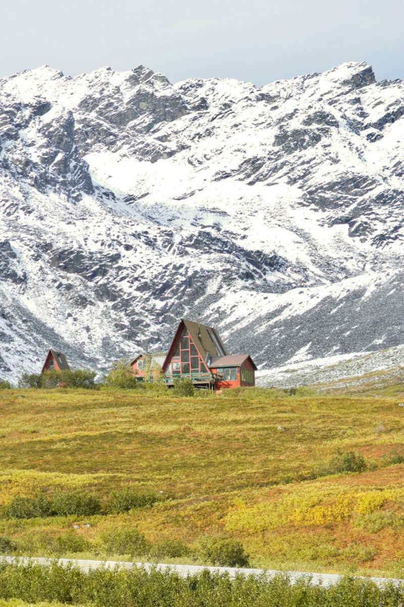 Wall Poster - Farmhouse in Alaska