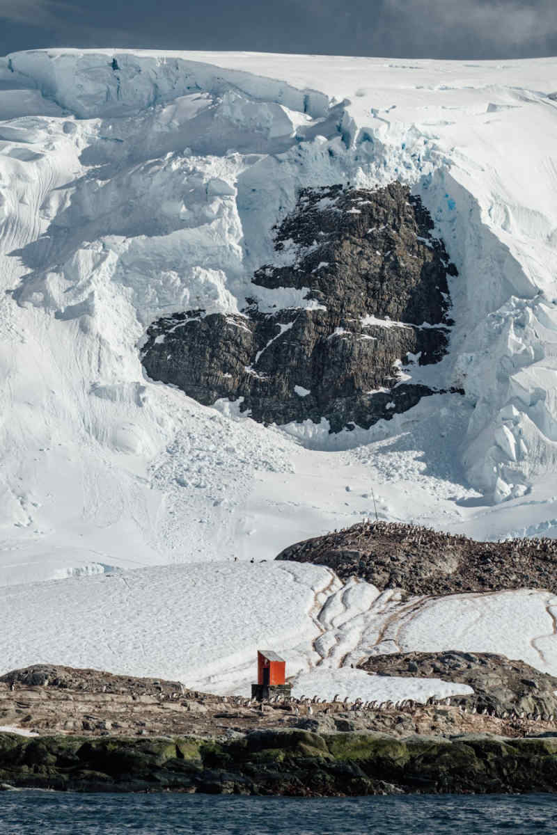 Wall Poster - Farmhouse in Antarctica