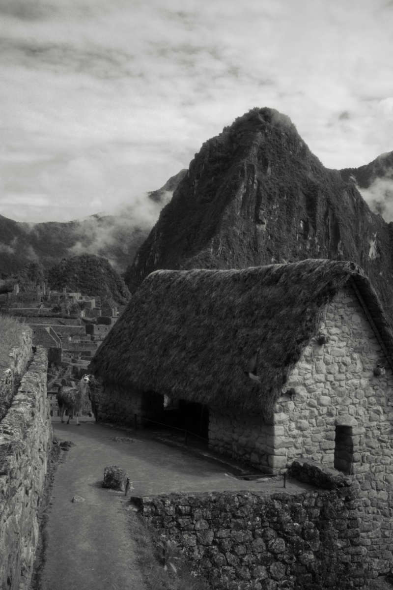 Wall Poster - Farmhouse in Machu Picchu