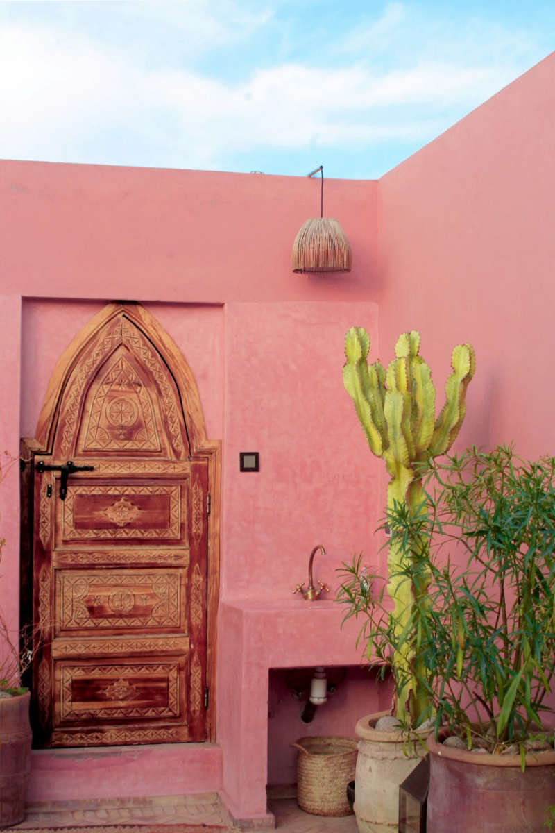 Wall Poster - Farmhouse in Morocco