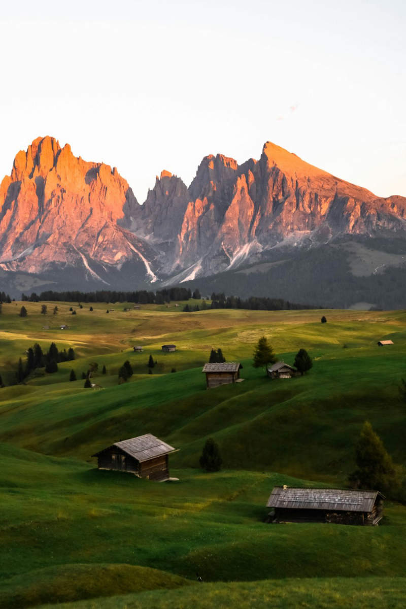 Wall Poster - Farmhouse in the Dolomites